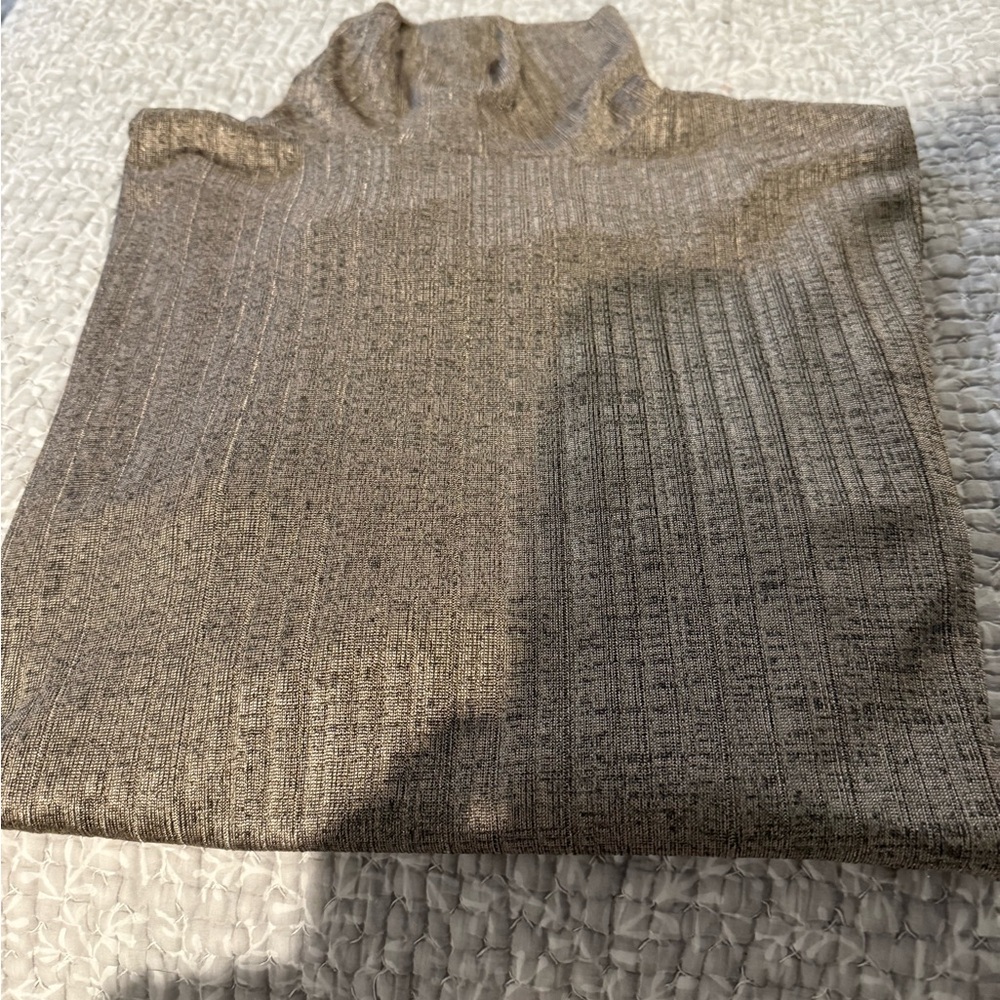 Ann Taylor Metallic Knit Sweater